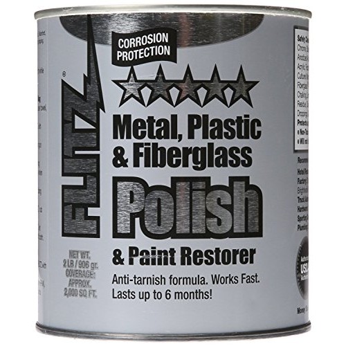 Wholesale Bulk Flitz CA 03518-6A Metal, Plastic and Fiberglass Polish Paste, 2.0 lb. Quart Can, 6-Pack