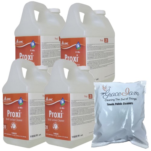 Rochester Midland Corporation RMC Proxi concentrated EZ-Mix multi surface cleaner 4 half gallons
