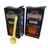 Barissimo Premium Bourbon Whiskey Infused Flavor Ground Coffee